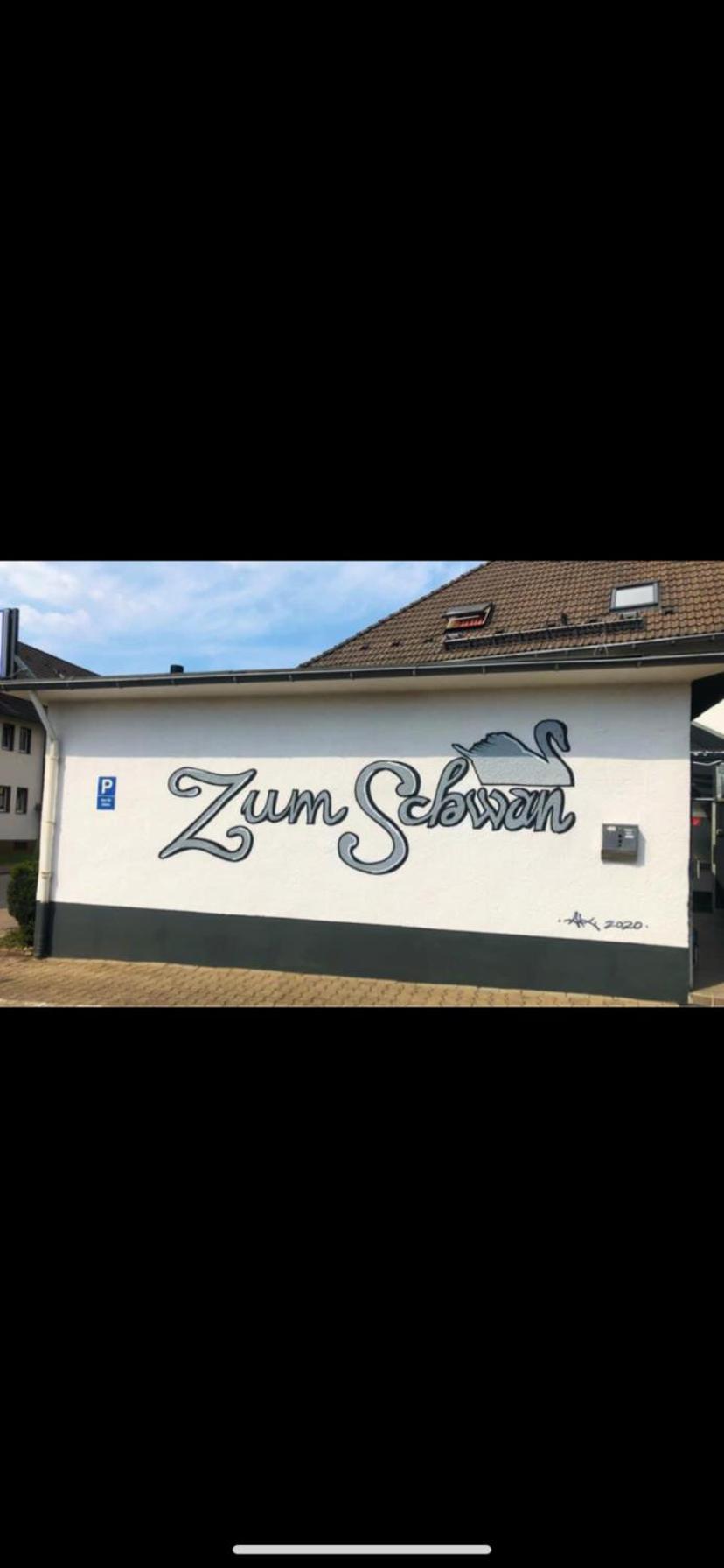 Zum Schwan Hotel Baumberg Buitenkant foto